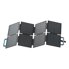 BLUETTI 60W Portable Solar Panel for Power Station Elite 30 V2/Elite 10 Black
