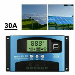 30-100A MPPT Solar Panel Regulator Charge Controller 12V/24V Auto Focus Tracking