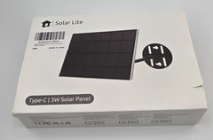 NETVUE 3W Solar Panel, Type-C, Waterproof, Solar Lite, White, NA-S002W-TC Birdfy