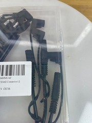 6PCS SAE Connector Extension Cables 12V Battery Charger Leads Wiring Set