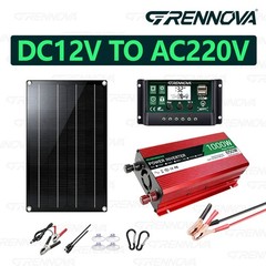 Grennova 1000W Off-Grid Solar System 60W Panel 60A MPPT Dual Voltage Inverter