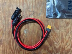 10AWG Solar Panel Cable MC4 to XT60 Adapter for Solar Generator 3.4 feet USA New