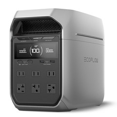 Portable Power Station DELTA Plus, 1024Wh Lifepo4 (LFP) Battery, 1800W AC/140W