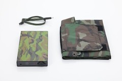 Powerenz® Portable Solar Power System | Complete System | Green Camouflage