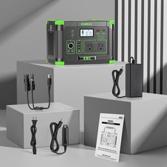 500W/519Wh LiFePO4 Lithium Battery Portable Power Station Outdoor Camping Power