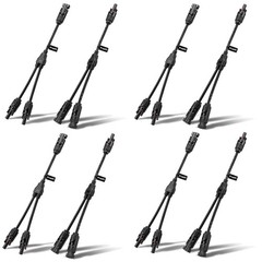 Waterproof Solar Panel Connectors – 4 Pairs