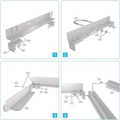 Complete Off-Grid Pole Mount System for Solar Panels Up to 100W | Easy Install