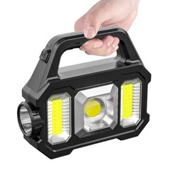 Highly power Solar Flashlights With Reverse Charging Capability For Emergencies