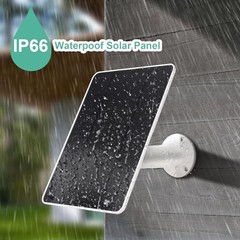 USB Solar Panel for Ring Camera – Type-C Solar Panel Charger 5v 6w White 6W