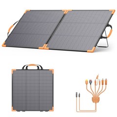 100W Solar Panel Bifacial IP68 Waterproof High Efficiency Off-Grid for Marine