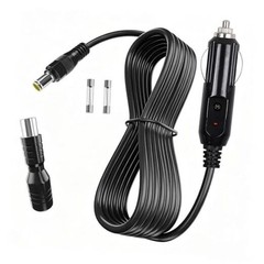 12V/24V Car Charger Cable, Compatible With Jackery Portable Power Station