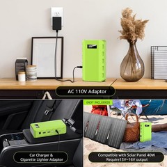 Portable Power Source with 24000mAh Capacity – Ideal for Camping