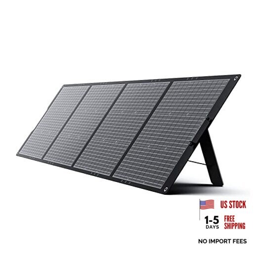 200W Portable Solar Panel for Power Station – 24V Foldable Charger with 200W