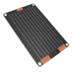 15W 5V 2.5A Solar Panel Battery Charger Monocrystalline Silicon Rain Proof FBIO