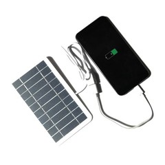 Multifunctional 2W 5V Portable Solar Panel with USB Output Devices for Car