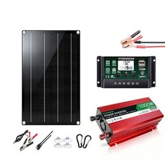 Grennova 1500W Off-Grid Solar System 60W Panel 60A MPPT Dual Voltage Inverter RV