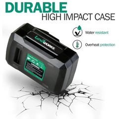 Landworks Super Duty Pro 48V DC 2Ah Lithium Ion Rechargeable Battery 88.8 Wat…