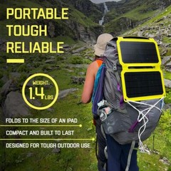 15 Watt Foldable Ip67 Waterproof Etfe Monocrystalline Solar Panel Charger With U