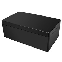 Black Abs Electrical Housing Ip65 Waterproof For Diy Projects 7.87X4.72×2.95