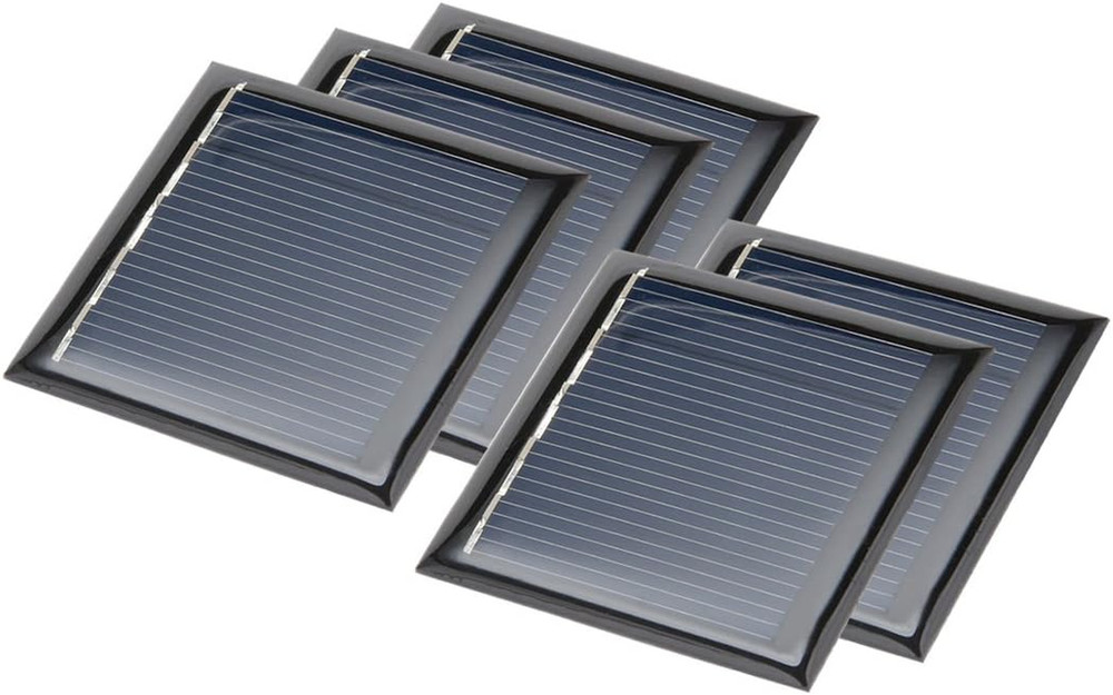 5Pcs 2.5V 100Ma Poly Mini Solar Cell Panel Module DIY for Light Toys Charger 50M