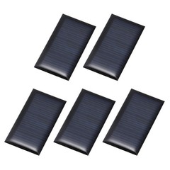 5Pcs 5V 0.15W 30mA Mini Solar Panels, Solar Photovoltaic Power Cells