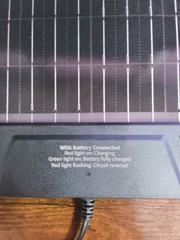 £BALDR 12V 13W Solar Car Battery Charger, MPPT Technology, IP67 Waterproof (B3)