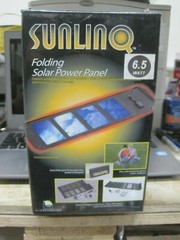 Sunlinq 6.5 Watt Foldable Solar Panel with accessories