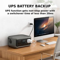 ALLPOWERS VOLIX P300 Portable Power Station 300W 256Wh Solar Bank Camping Backup
