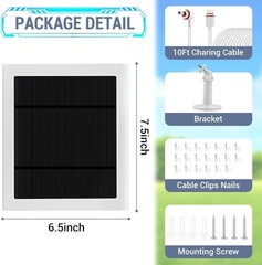 Ring Solar Panel 3-Pack for Stick Up Cam/Spotlight Cam Plus