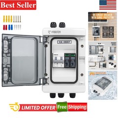Solar Combiner Box 1 String 1000V DC 40A SPD Power Distribution Box for Solar…