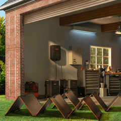 Jackery Explorer 5000 Plus Solar Generator 5040Wh + Qty 2 SolarSaga 500 X