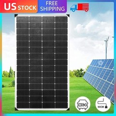 200W Watt Mono Solar Panel 12V charge Off-Grid Battery Power for RV Home Boat