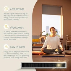 2-Pack Li-ion Solar Panel Kit – Wirefree – Solar Panel Power for RTS