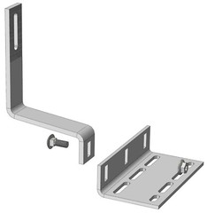 Magerack Tile Hook Bracket with Flashing Solar Panel PV Module Mounting Pack 10