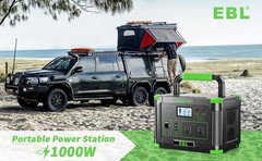 1000W 999Wh Power Station Portable Charger Generator RV LiFePO4 Backup Battery