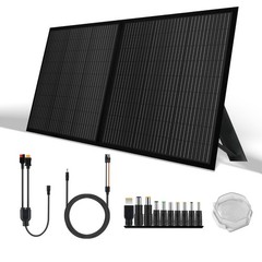 100W Portable Foldable Solar Panel Kit for Camping/Car Battery/Home