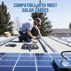 ECO-WORTHY Solar Crimper Tool Kit 13 PCS Solar Tools – a Crimper, 10 Pairs of…