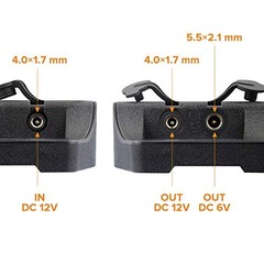Trail Camera Solar Panel, Solar Battery Charger Kit 12V/1A 6V/1.5A with Build