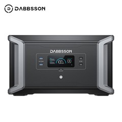Dabbsson 2048Wh Extra Battery Only for DBS1000 Pro Power Station LiFePO4 Battery