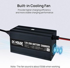 12V 20A Lithium Battery Smart Charger