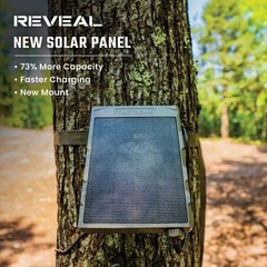 Solar Panel for Cellular Trail Cameras 12V Charger Lithium Battery Included