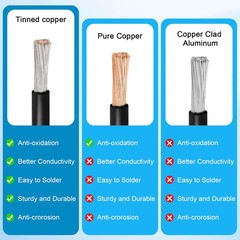 10AWG 20FT Solar to Xt60I Extension Cable 3 6 10 35 50 75 100FT Heavy Duty Adapt