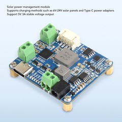 6V‑24V Solar Power Manager PCB MPPT 5V 3A Output Type C Charging Power