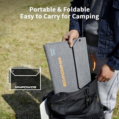 80W Solar Panel for EcoFlow RIVER 2 Pro 768Wh Portable Power Station Phone iPad