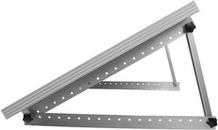 28in Adjustable Solar Panel Mount Brackets, with Foldable Tilt Legs on Any Fl…