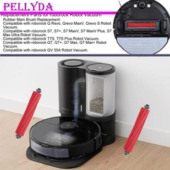 Replacement Roller Brushes, Rubber Main Brush Replacement Parts for roborock …