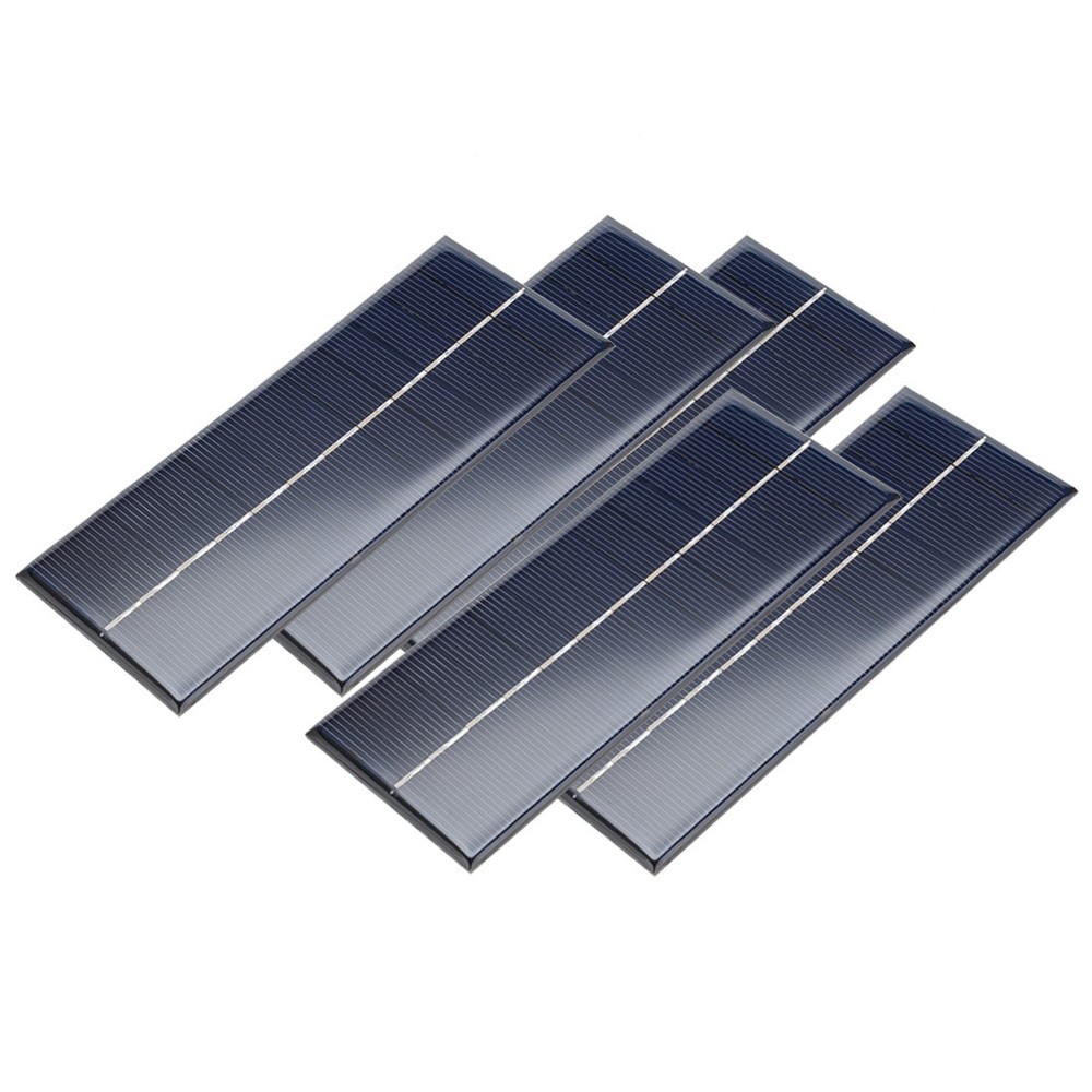 5pcs 6V 250mA poles panel cells module for phone 165x65mm