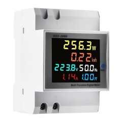 High Precision 100A DIN Rail AC Power Meter With Integrated Current Transformer