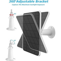 Solar Panel Arlo Cameras 4.5W Power Output Weatherproof Adjustable Bracket New