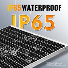PFCTART 100 Watt 12 Volt 9BB Monocrystalline Solar Panel High Efficiency Module